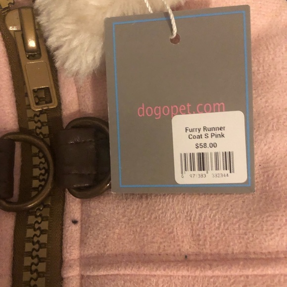 DOGOPET FURRY RUNNER COAT PINK SIZE S - Picture 10 of 11